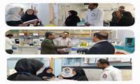 بازدید کارشناسان ستاد نوروزی دانشگاه علوم پزشکی زاهدان از بخش‌های مختلف بیمارستان رازی